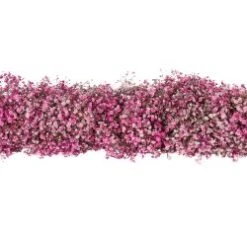 Hot Pink 5 Foot Baby's Breath Garland, 8" Diameter
