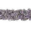 Purple 5 Foot Baby's Breath Garland, 8" Diameter