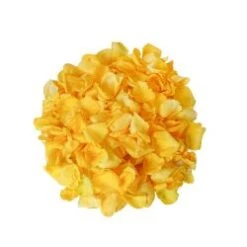Rose Petals Yellow - 200 Gram Bag